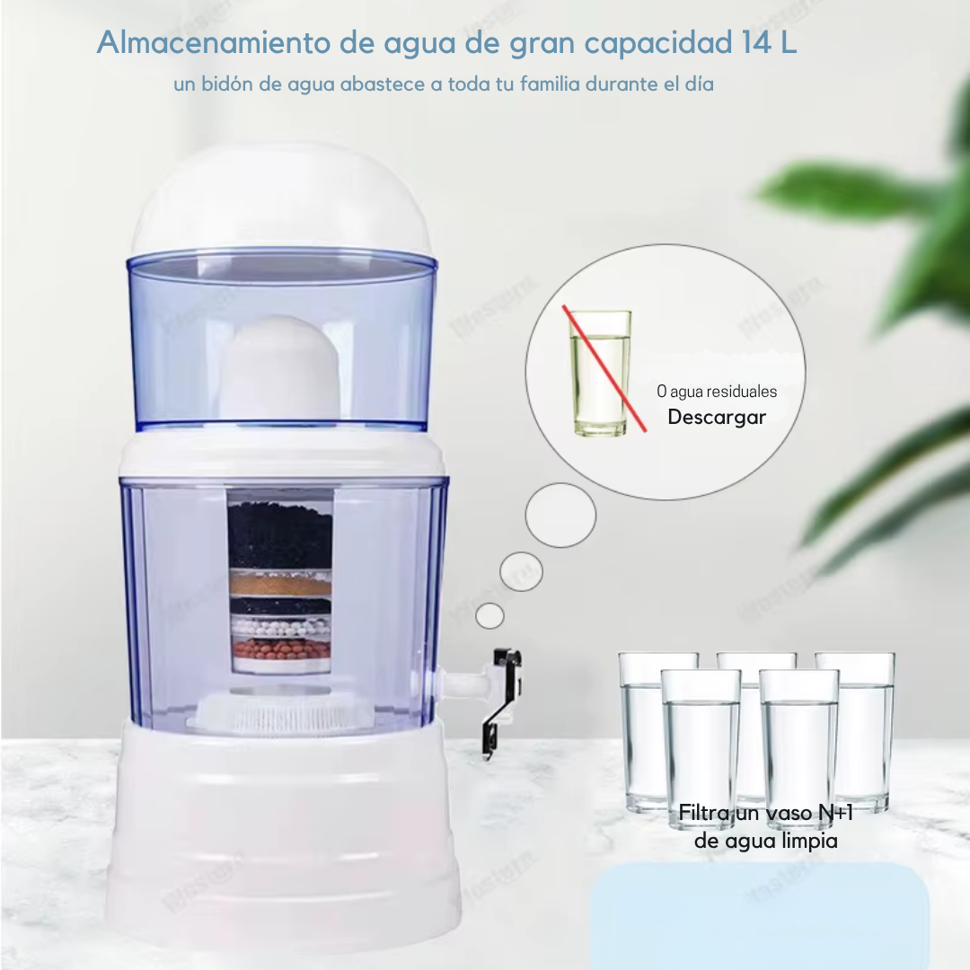 Filtro de agua potable